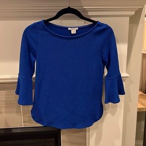 Womens blue top